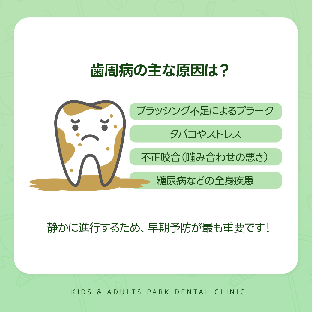 歯周病の原因